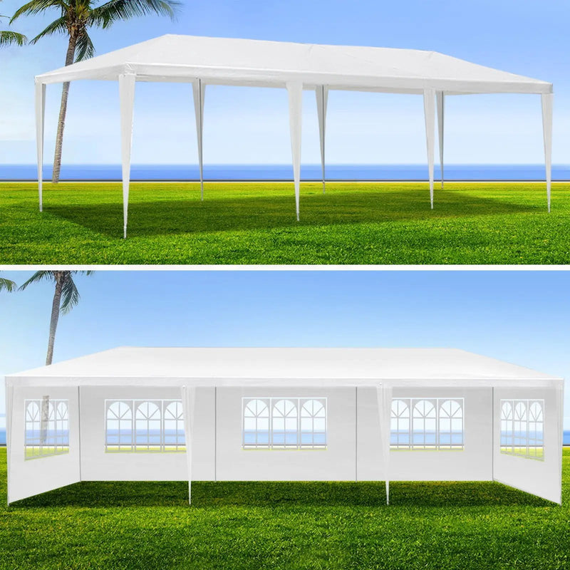 10X30' Wedding Party Canopy Tent Outdoor Gazebo With Removable Sidewalls by HouseOfZazla