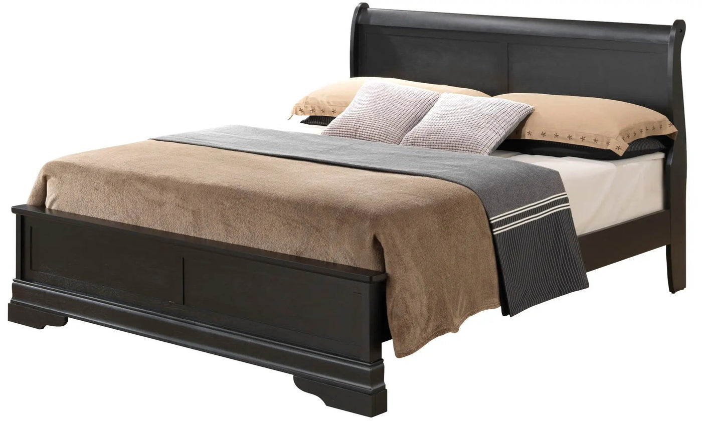 Sleigh Bed With Low Footboard by HouseOfZazla