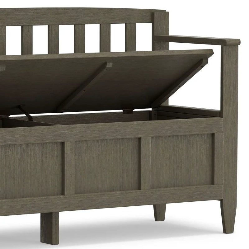 Brooklyn - Handcrafted Entryway Storage Bench by HouseOfZazla
