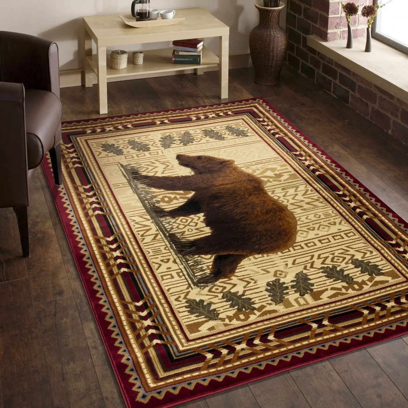 Nature's Nest - GC_CBL3007 Lodge Area Rug by Unique Piece Furniture