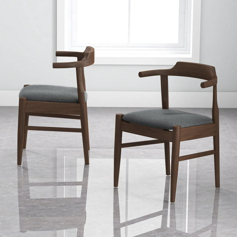 Leon - Mid-Century Modern Dining Chair (Set of 2) by Unique Piece Furniture