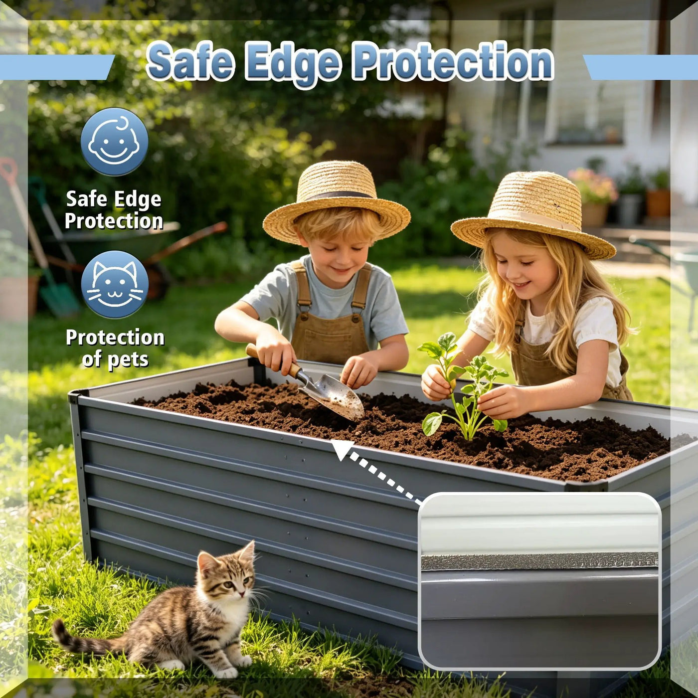Large Garden Bed For Outdoor by HouseOfZazla