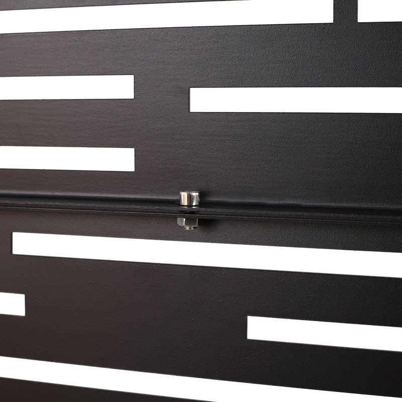 Outdoor & Indoor Freestanding Metal Privacy Screen by HouseOfZazla