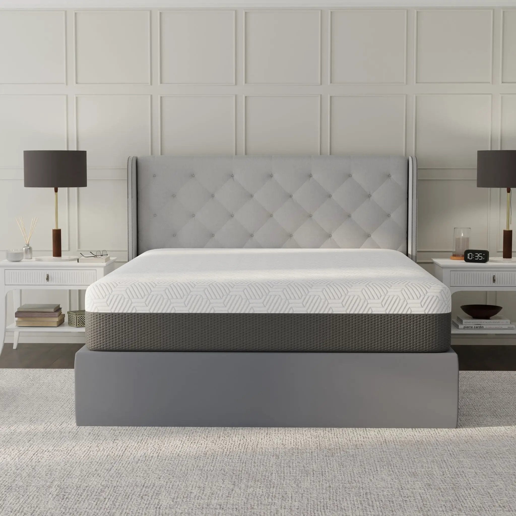 Pur Chill 12" Soft Mattress With Phase Change Cooling Fabric by HouseOfZazla