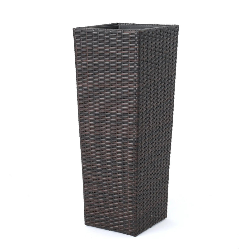 Rattan Flower Pot - Brown by HouseOfZazla