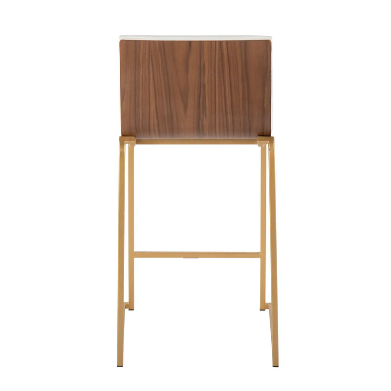 Mason Mara - Contemporary Design Fixed Height Counter Stool (Set of 2) by Unique Piece Furniture