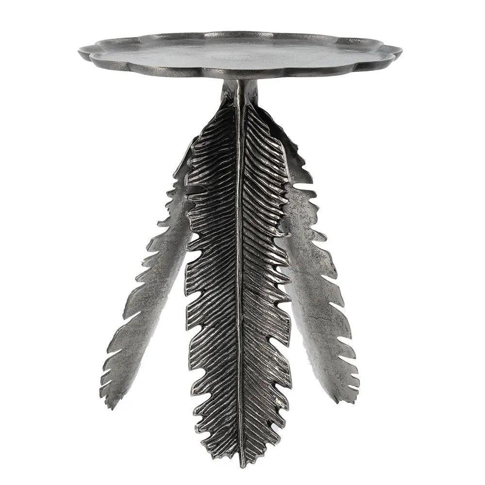 Leaf Side Table - Silver by Unique Piece Furniture