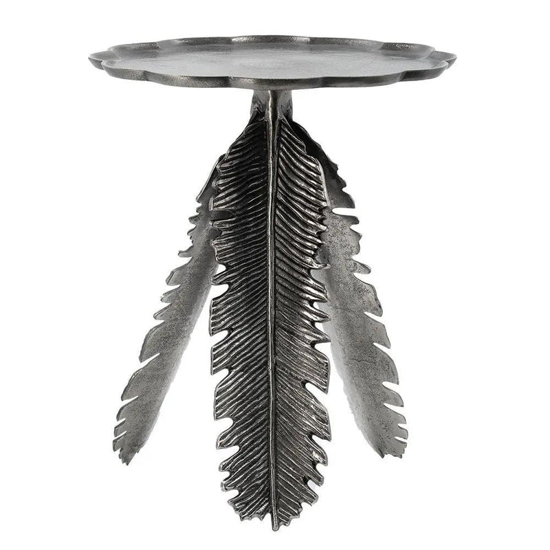 Leaf Side Table - Silver by Unique Piece Furniture