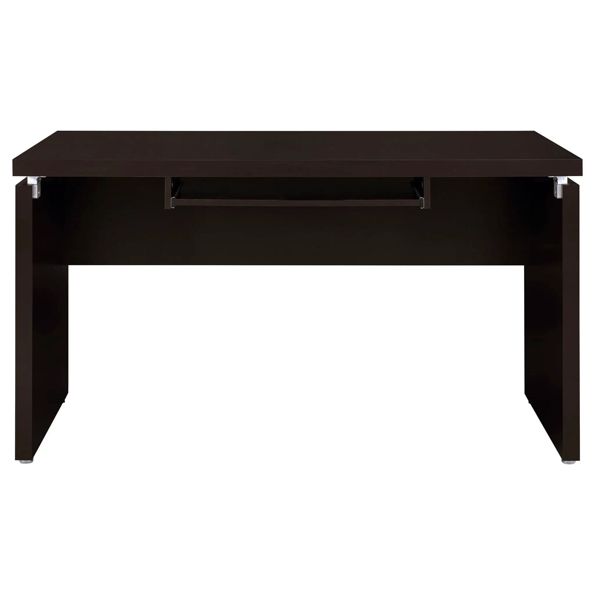 Skylar 83-inch L-Shaped Office Computer Desk Cappuccino by Unique Piece Furniture