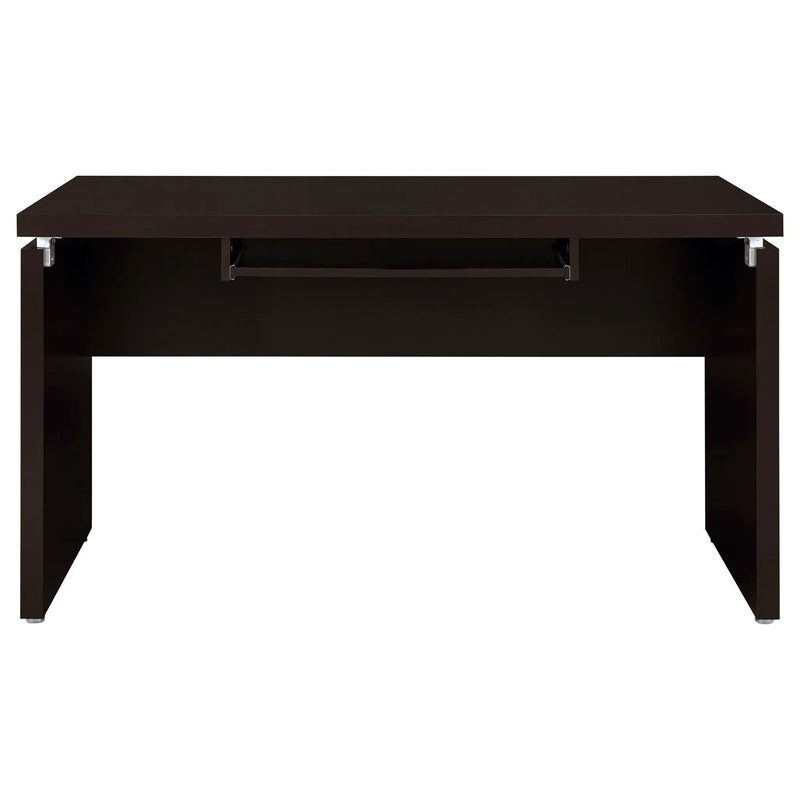 Skylar 83-inch L-Shaped Office Computer Desk Cappuccino by Unique Piece Furniture
