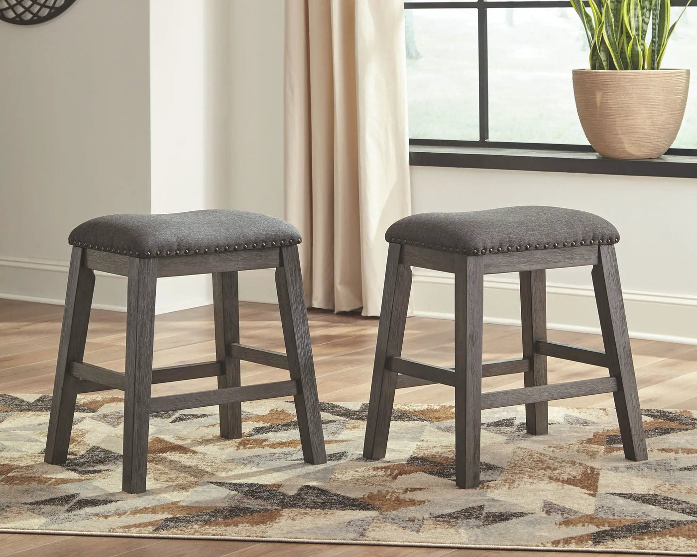 Caitbrook - Rectangular Counter Table Set by Unique Piece Furniture
