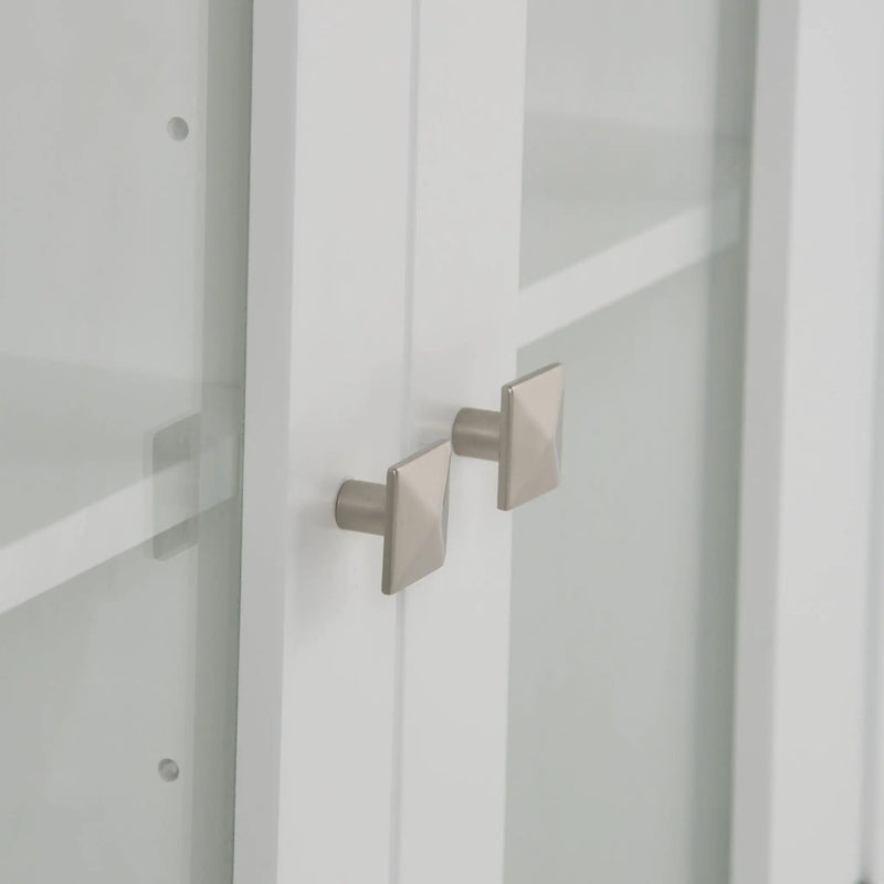Acadian - Double Door Wall Cabinet - Pure White by HouseOfZazla