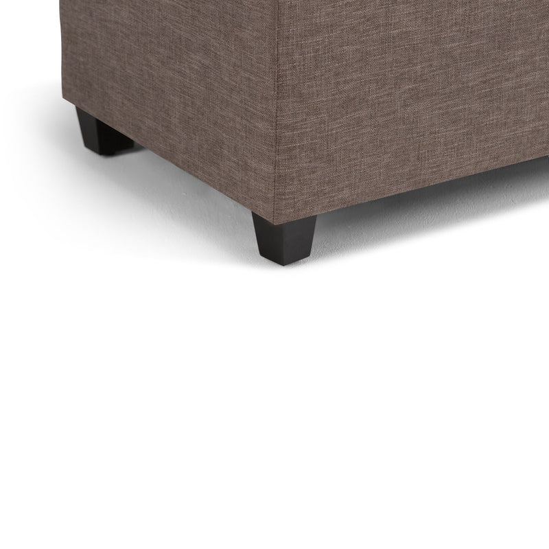 Sienna - Upholstered Storage Ottoman Bench by HouseOfZazla