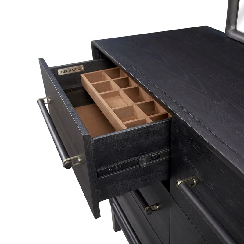 9 Drawer Dresser - Black by Unique Piece Furniture