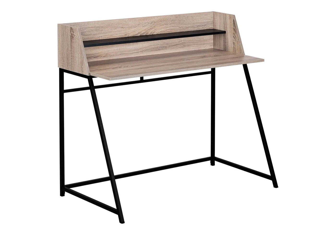 Computer Desk For Home Office Laptop, Storage Shelves, Contemporary & Modern by Unique Piece Furniture