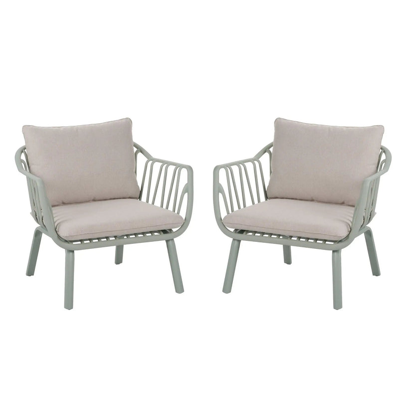 Huron Outdoor Club Chair (Set of 2) by HouseOfZazla
