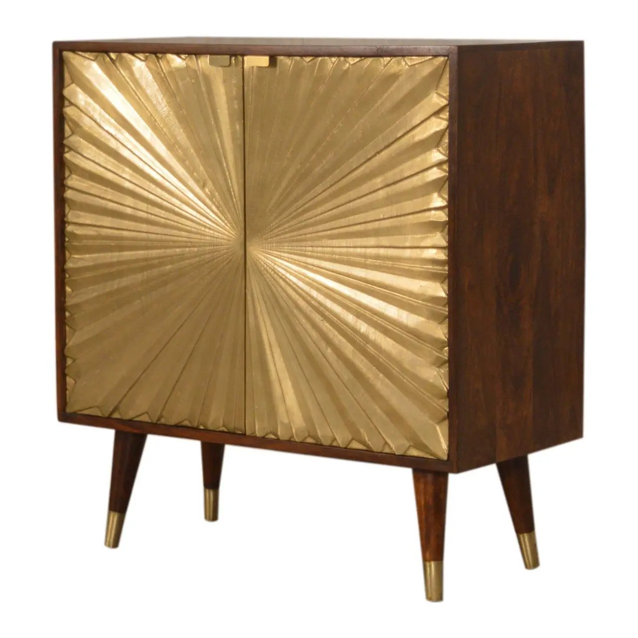 Manila - Cabinet - Gold / Brown by HouseOfZazla