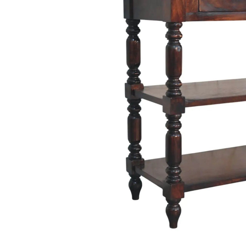 Turned Legs Side Table by HouseOfZazla