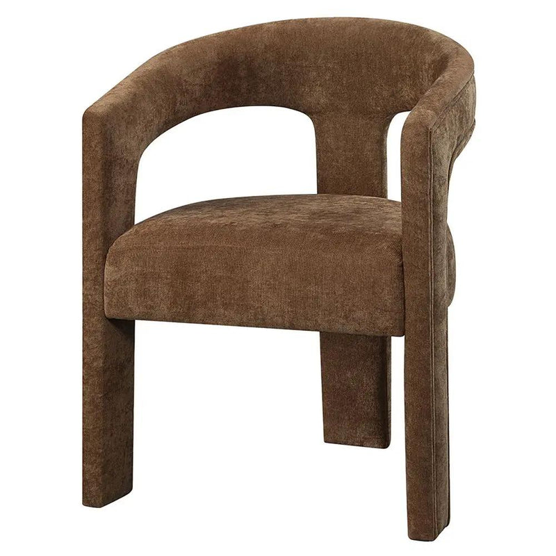 Leonardo - Arm Chair (Set of 2) - Brown Linen by Unique Piece Furniture