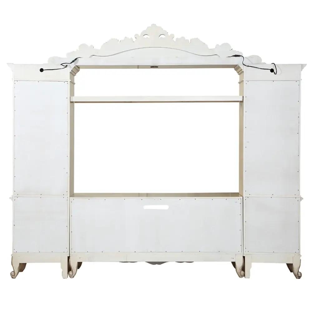 Gorsedd - Entertainment Center - Golden Ivory by Unique Piece Furniture