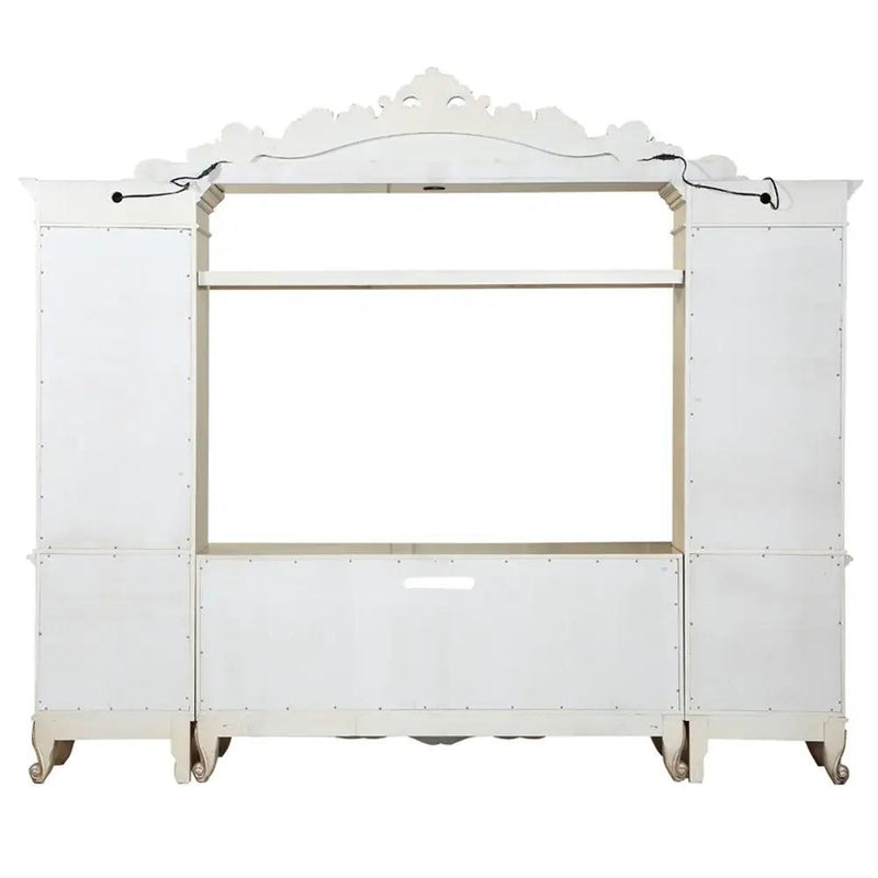 Gorsedd - Entertainment Center - Golden Ivory by Unique Piece Furniture