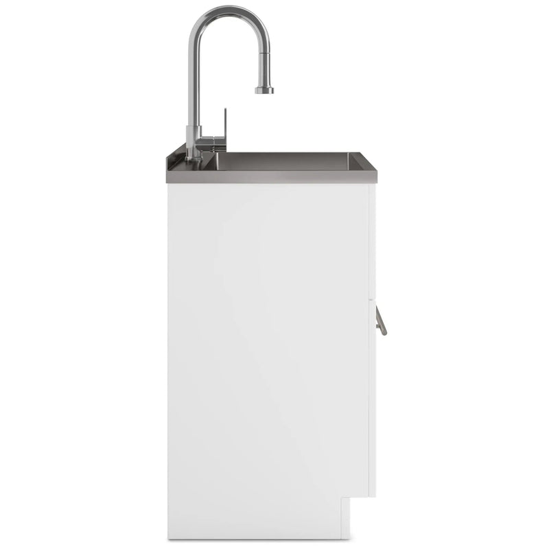 Metro - Laundry Cabinet & Faucet And Stainless Steel Sink by Unique Piece Furniture