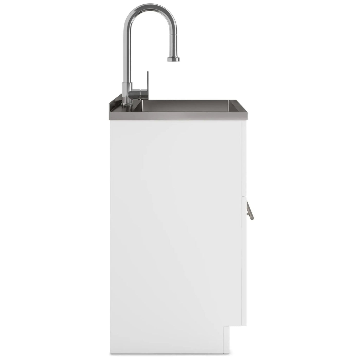 Metro - Laundry Cabinet & Faucet And Stainless Steel Sink by Unique Piece Furniture