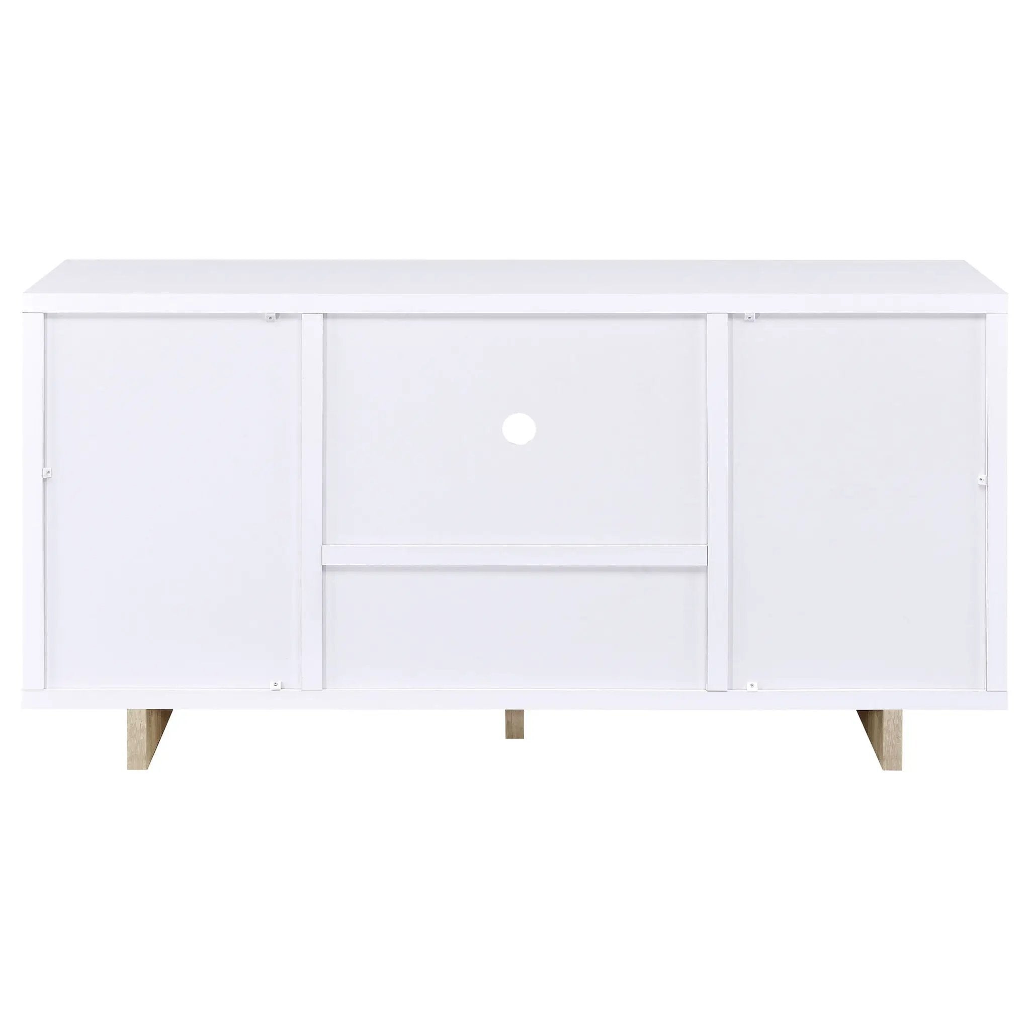 Yesler - 2 Door Storage Cabinet - White