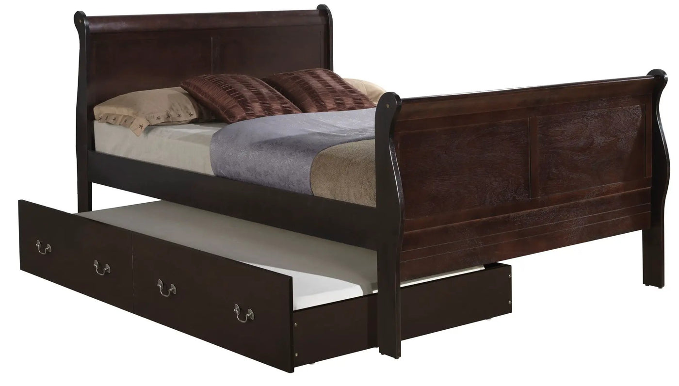 Elegant Trundle Bed With Timeless Charm by HouseOfZazla