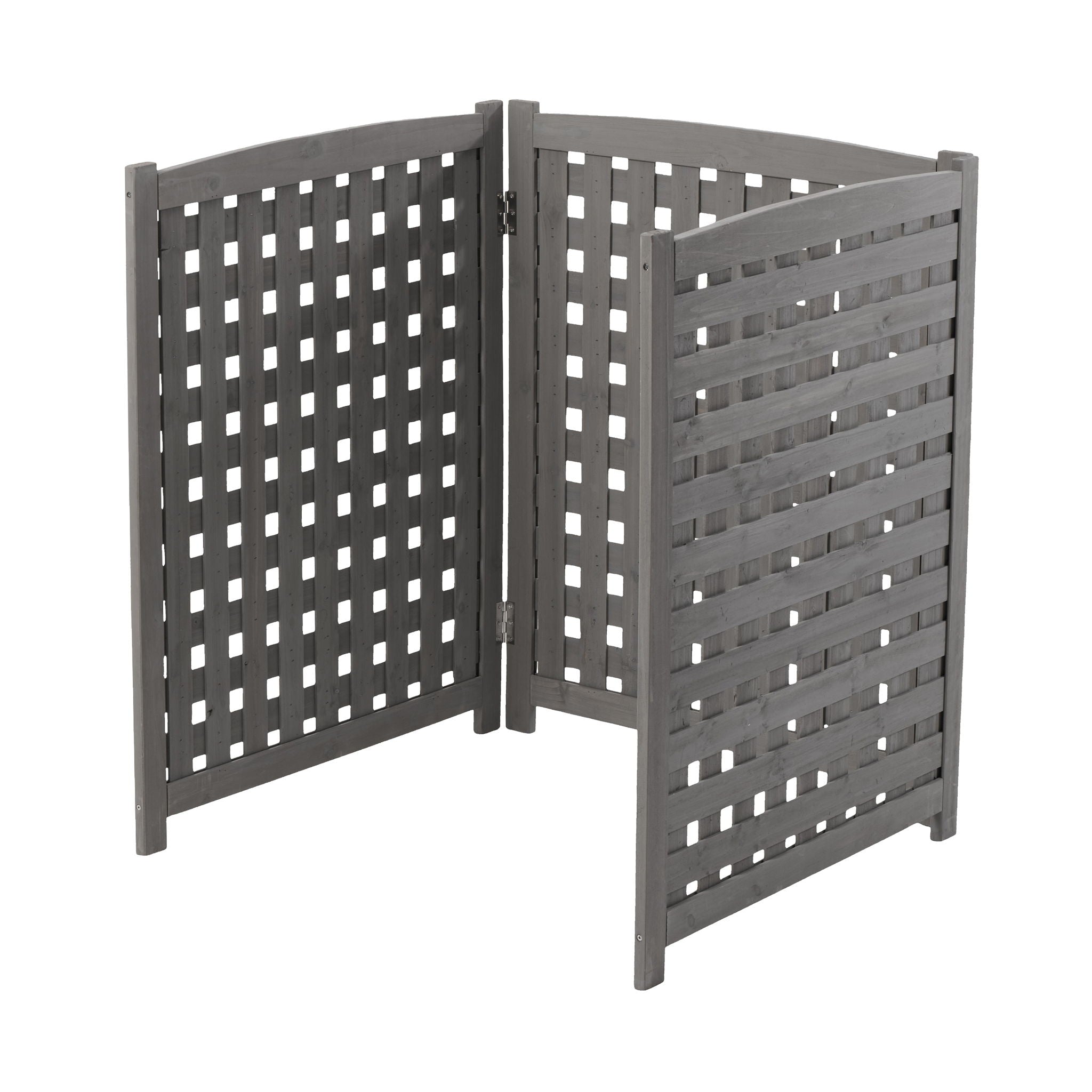 3 Panel Outdoor Air Conditioner Fence Screen by HouseOfZazla