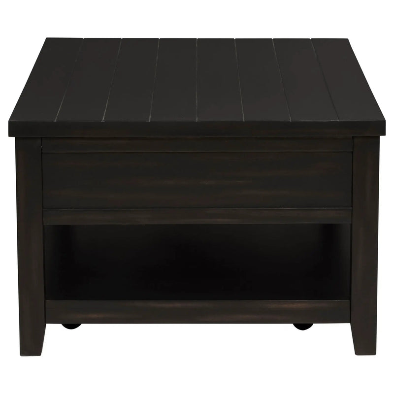 Concord 2-drawer Rectangular Coffee Table Distressed Java by Unique Piece Furniture
