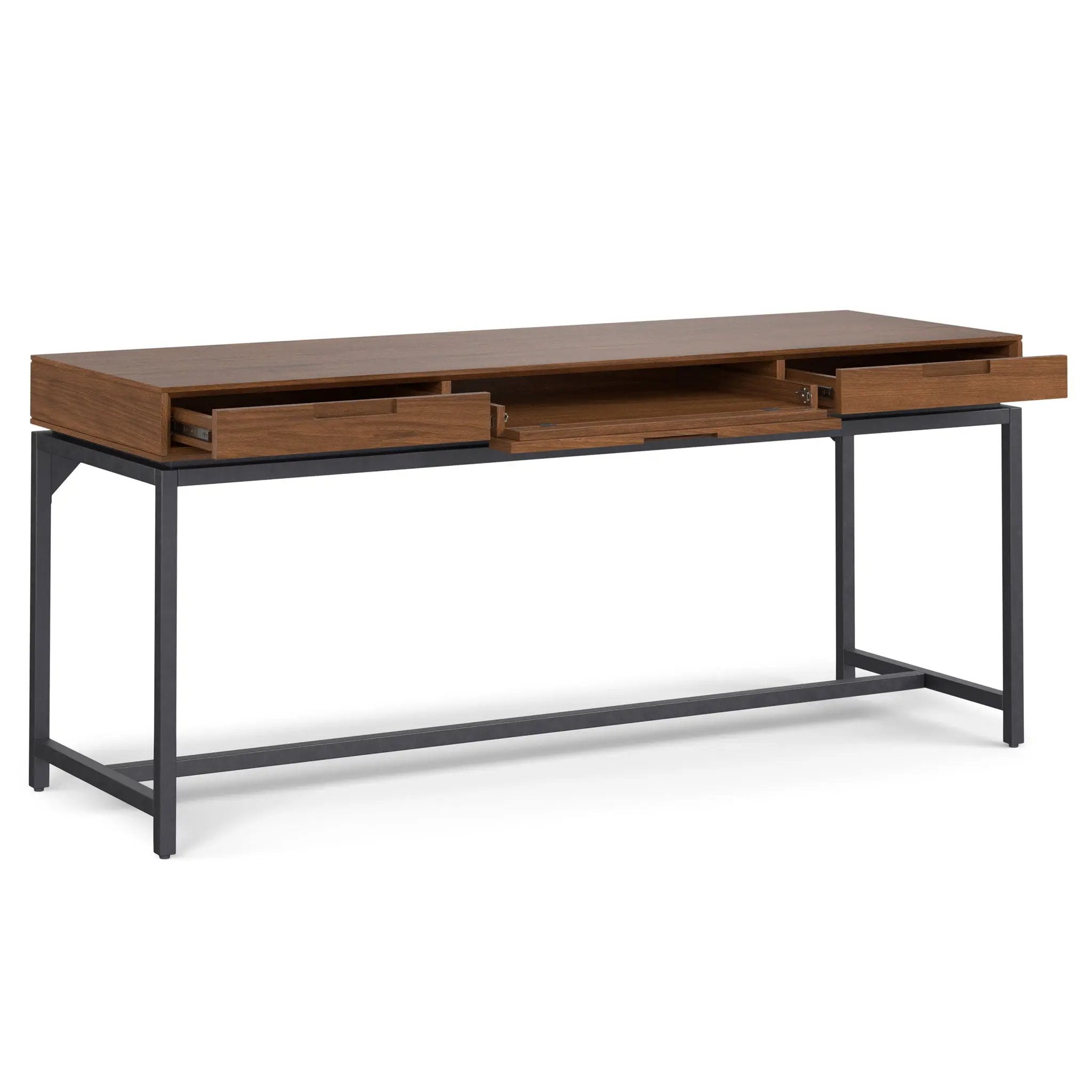 Banting - Mid Century Handcrafted Wide Desk by HouseOfZazla