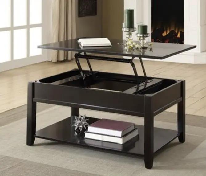 Malachi - Coffee Table With Lift Top - Black by Unique Piece Furniture