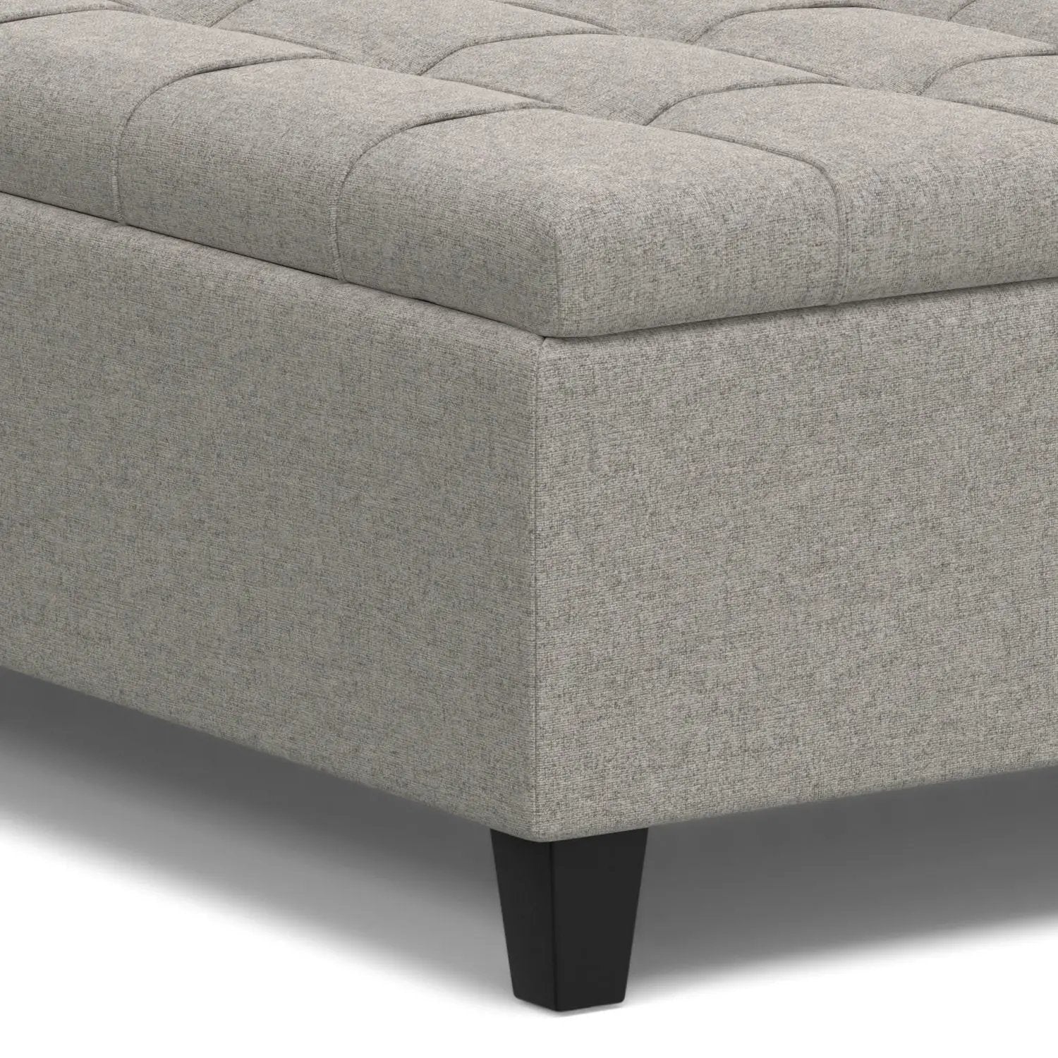 Harrison - Upholstered Coffee Table Storage Ottoman by HouseOfZazla