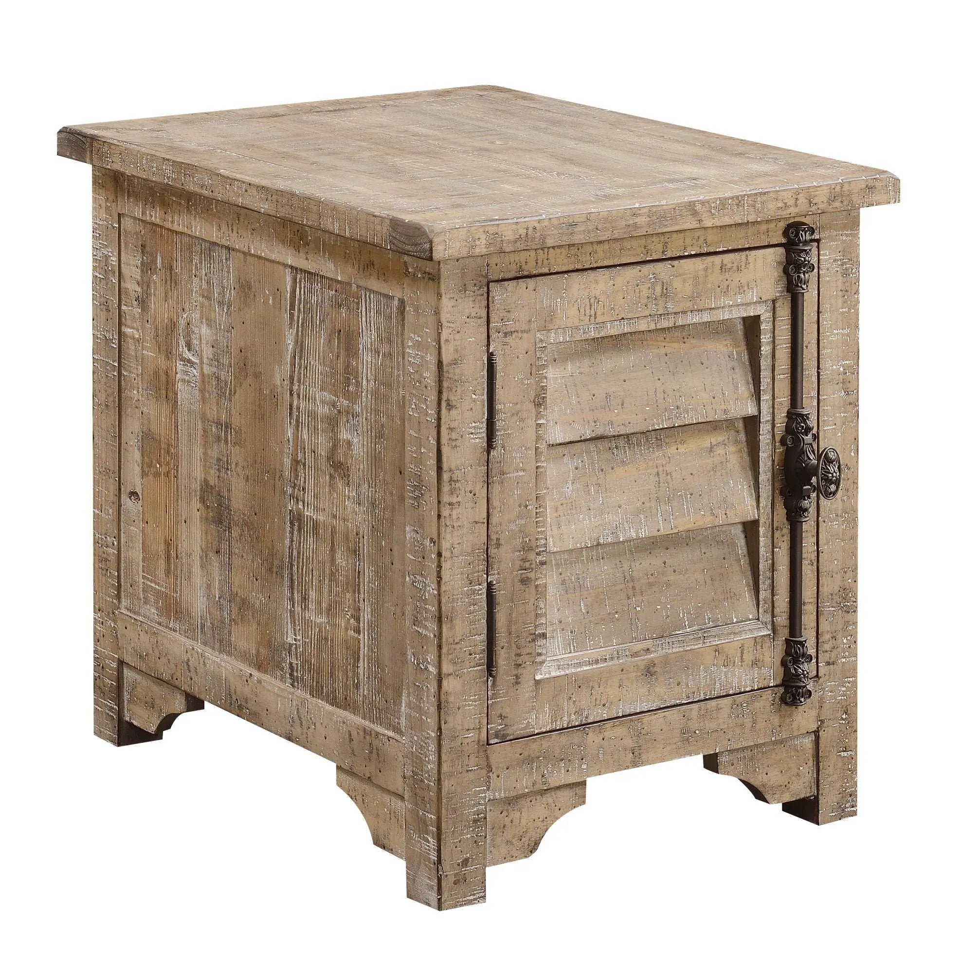 Chair Side Table - Taupe by HouseOfZazla