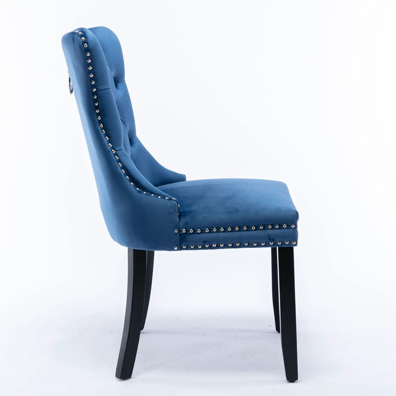 Nikki - High-End Tufted Dining Chair (Set of 2) by HouseOfZazla