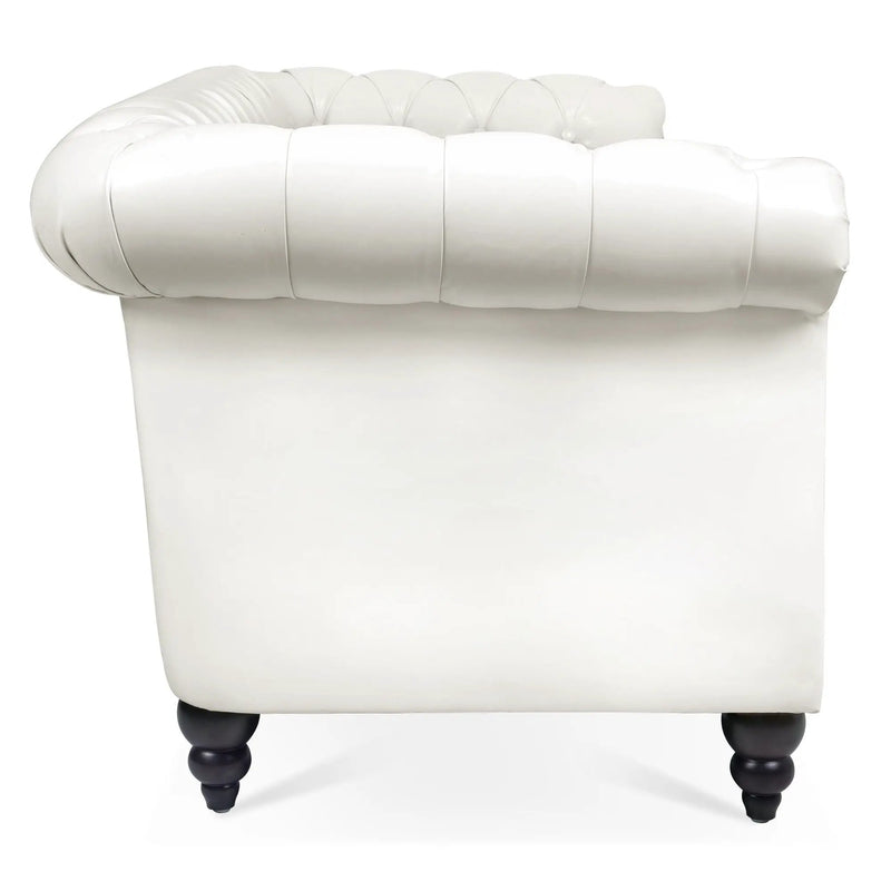 Rolled Arm Chesterfield 3 Seater Sofa by Unique Piece Furniture