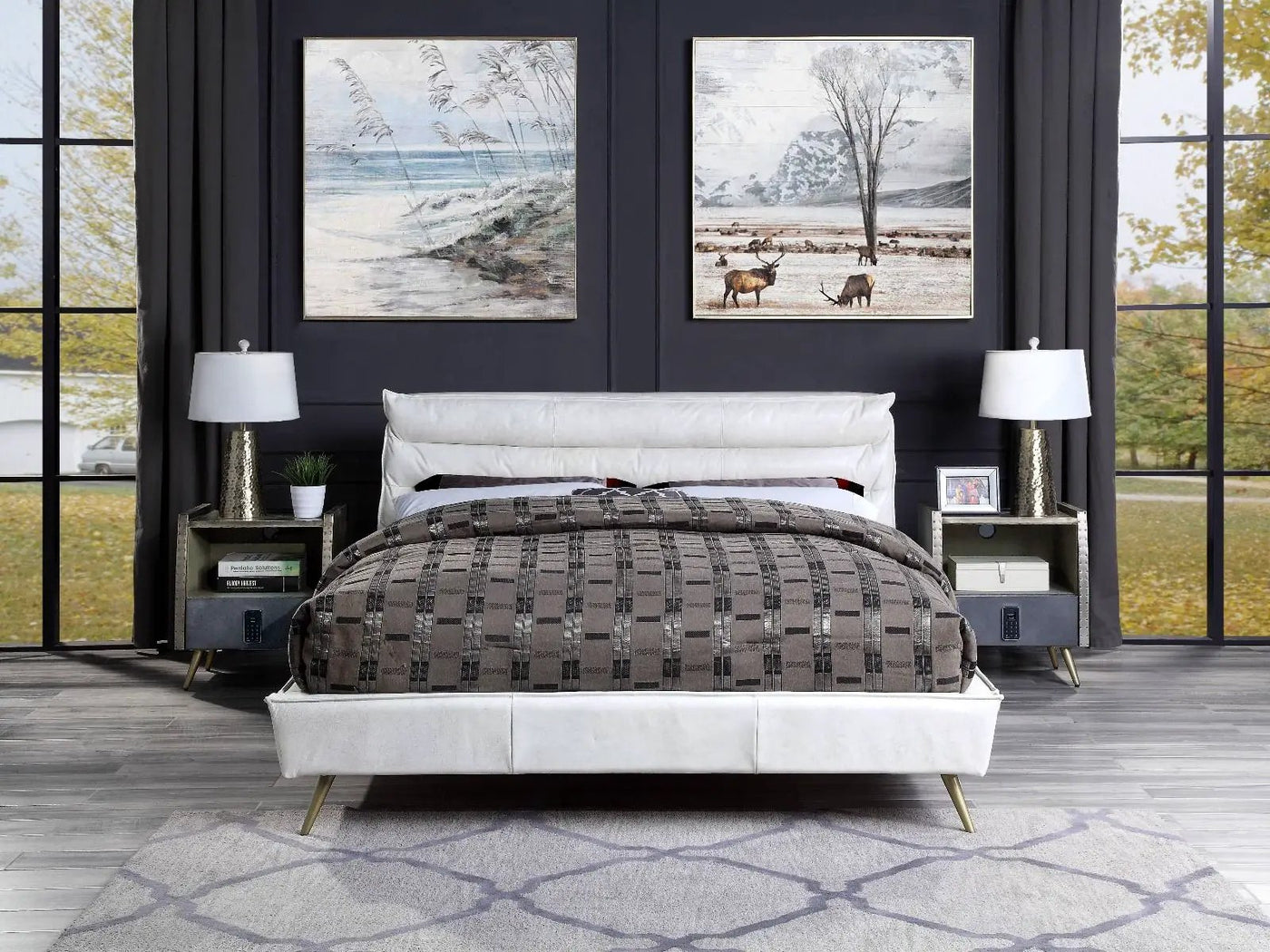 Doris - Bed by Unique Piece Furniture