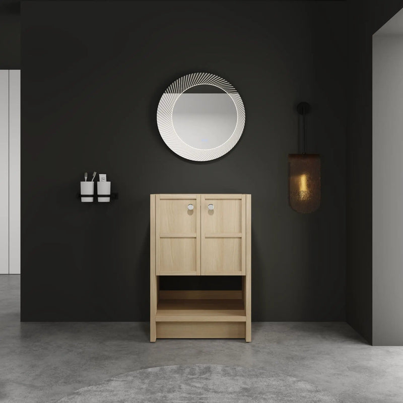 Modern Freestanding Bathroom Vanity With 2 Soft Closing Doors by Unique Piece Furniture