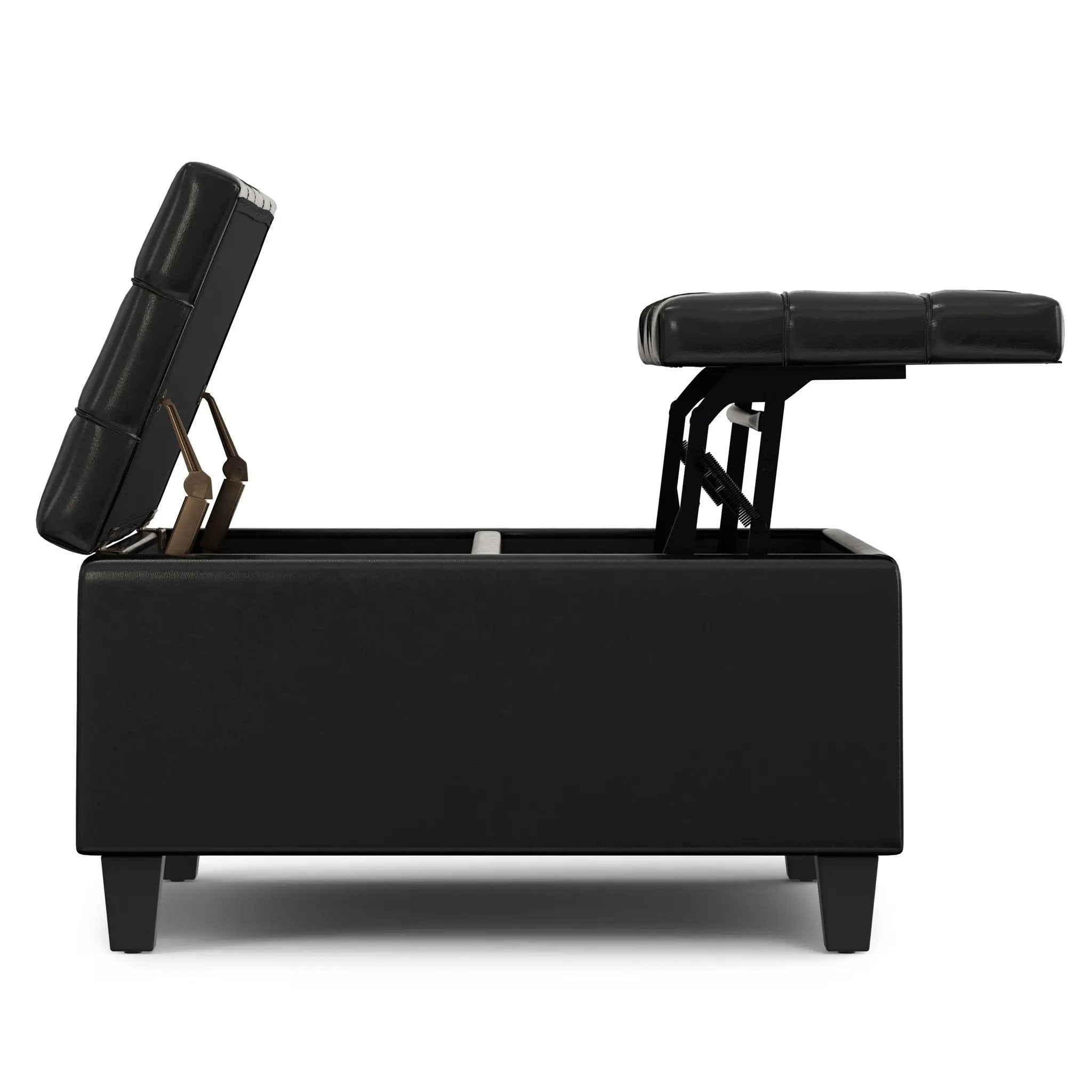 Harrison - Upholstered Coffee Table Storage Ottoman by HouseOfZazla