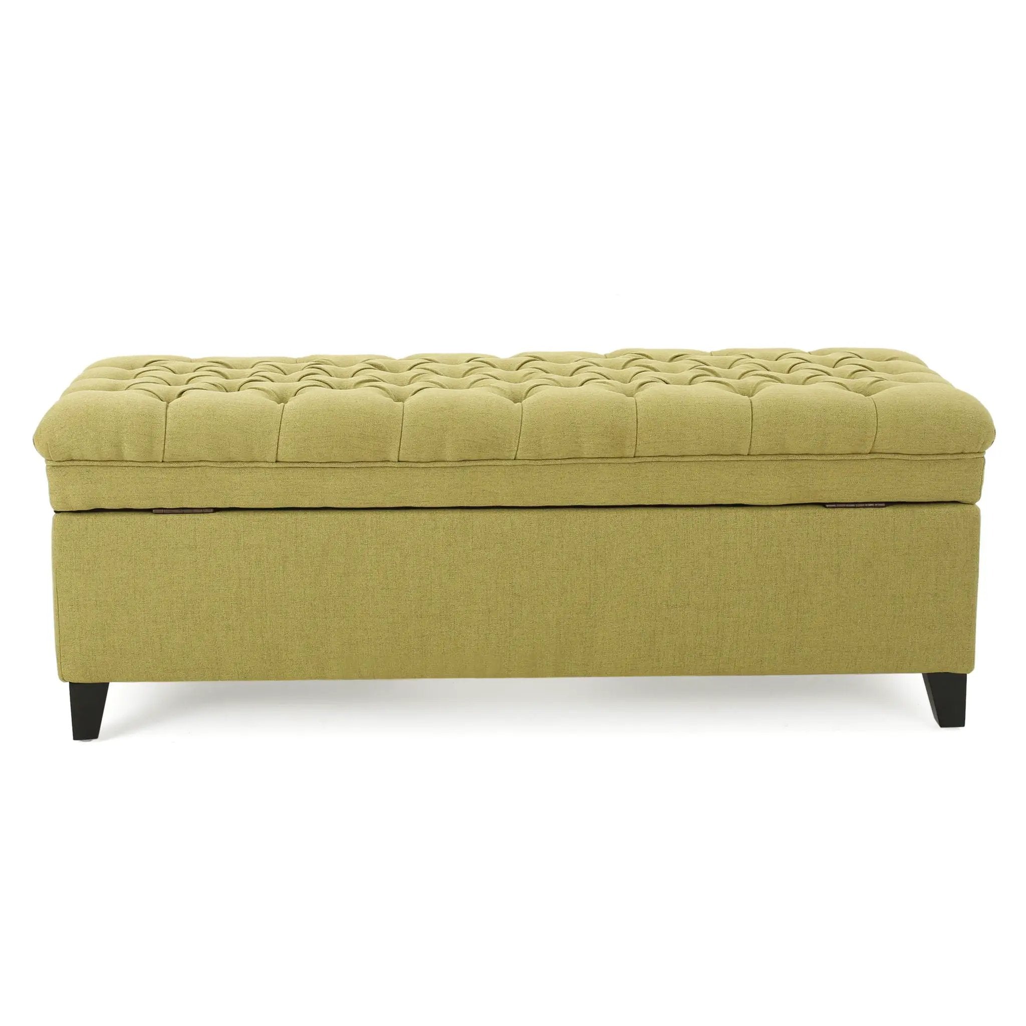 Juliana Storage Ottoman With Birch Legs by HouseOfZazla