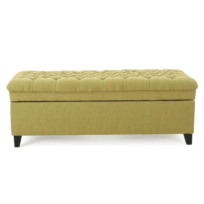 Juliana Storage Ottoman With Birch Legs by HouseOfZazla