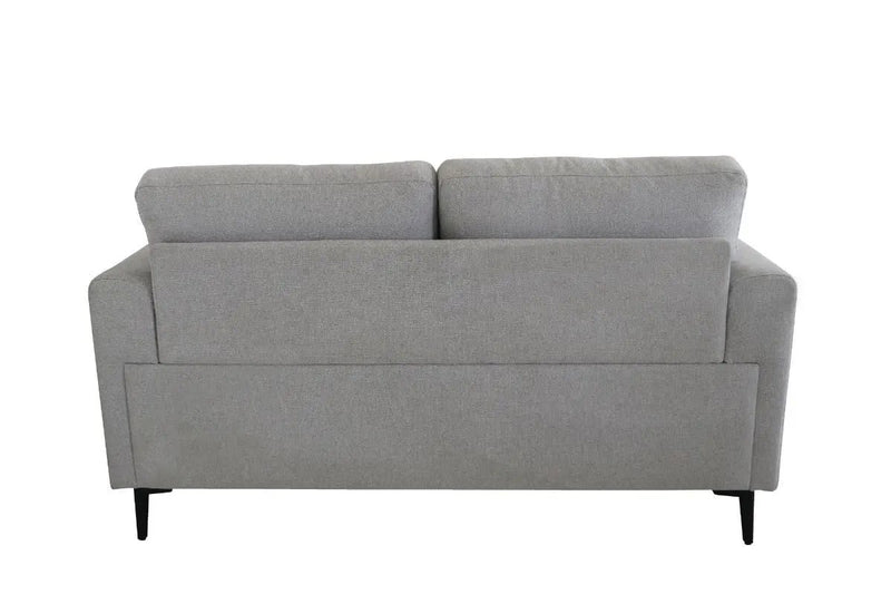 Kyrene - Loveseat - Light Gray Linen by Unique Piece Furniture