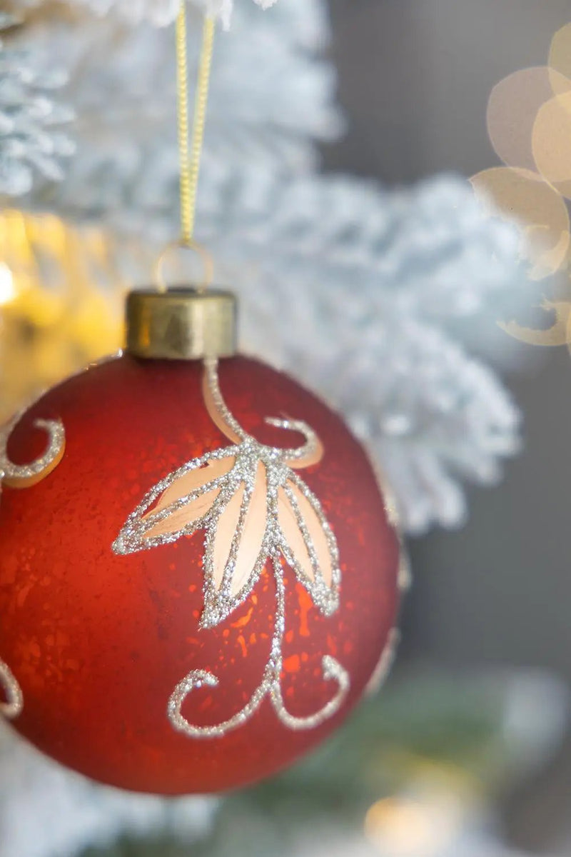 Christmas Ball Ornaments Decorative Hanging Tree Ornaments For Holiday Party Decorations by HouseOfZazla