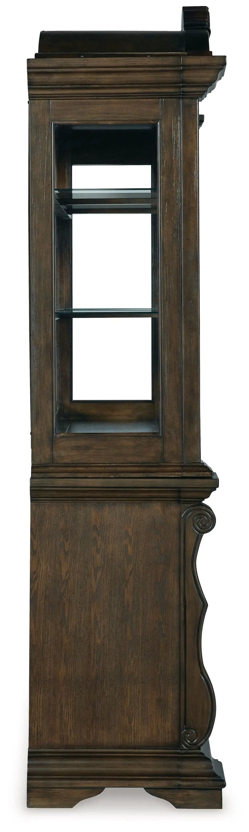Maylee - Dining Buffet And Hutch - Dark Brown by Unique Piece Furniture