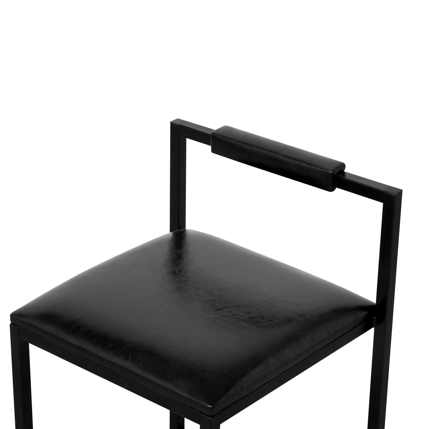 Elegant Bar Stool Set With Backrest And Footrest, Counter Height (Set of 2) by HouseOfZazla