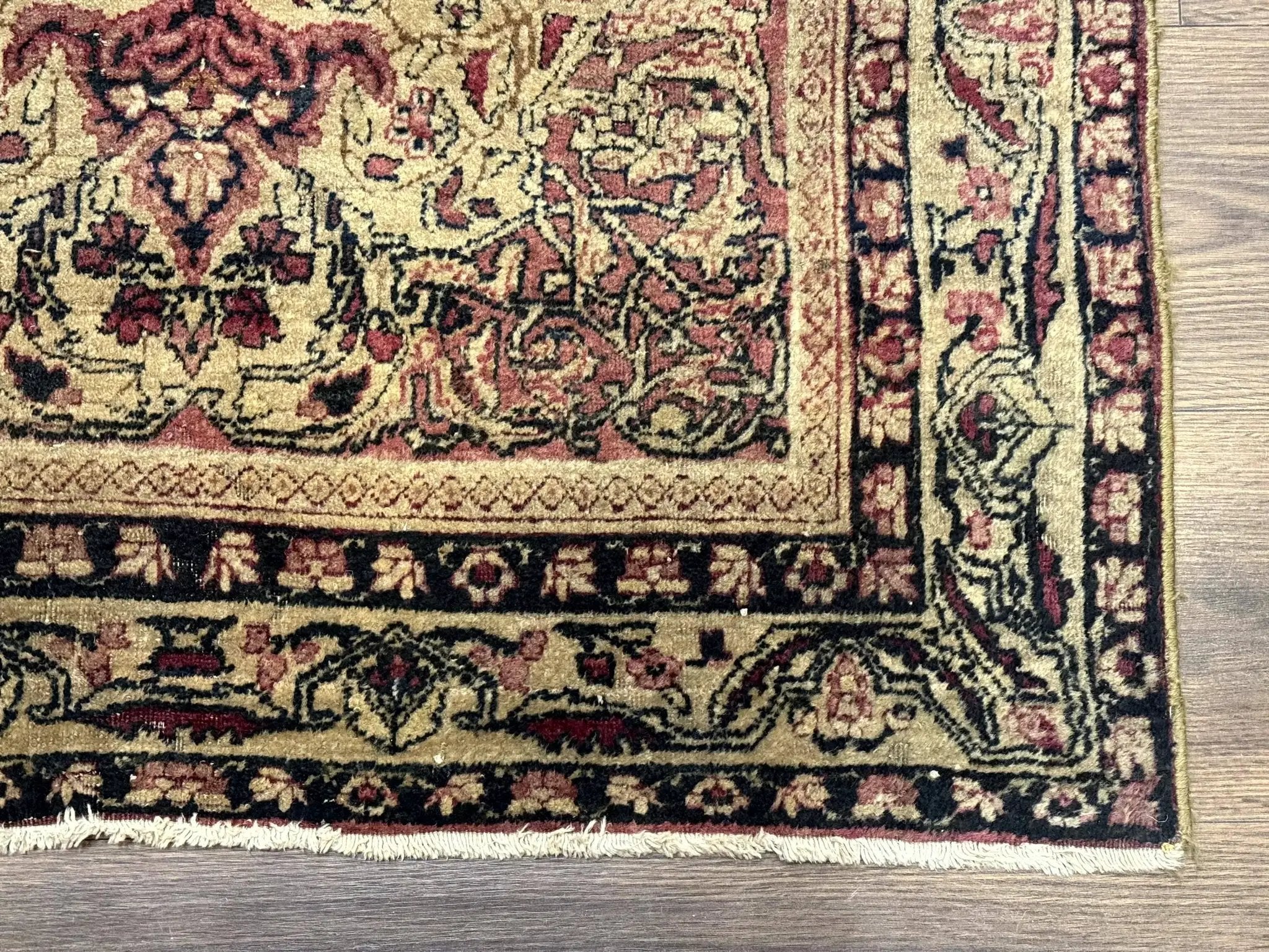 Antique Persian Lavar Rug 3x5, Persian Kerman Rug, Traditional Persian Carpet by Jewel Rugs