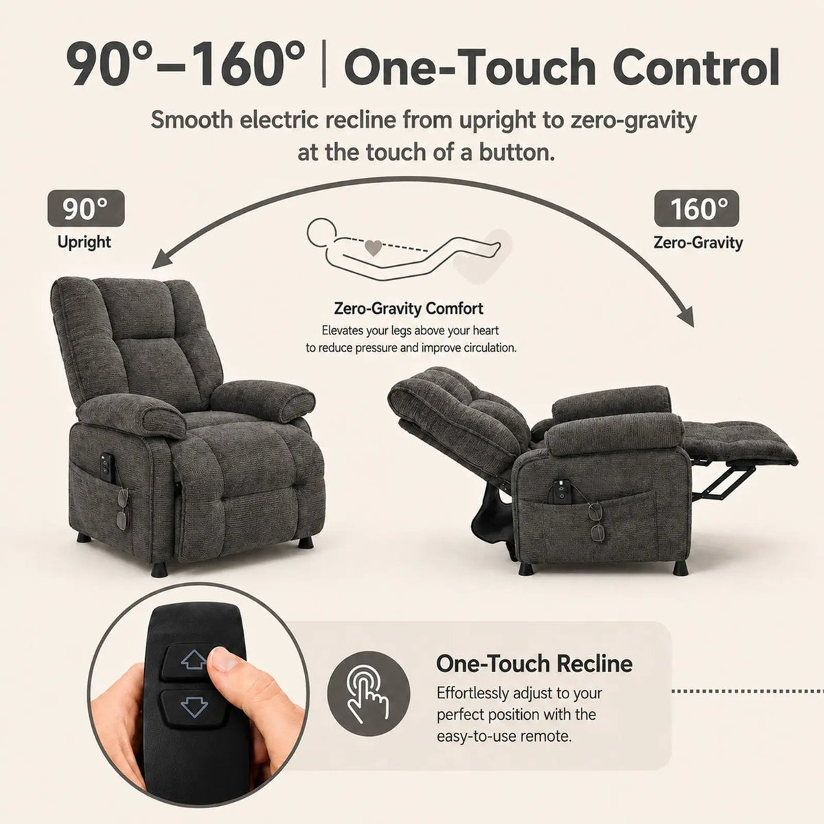 Basic Electric Recliner by HouseOfZazla