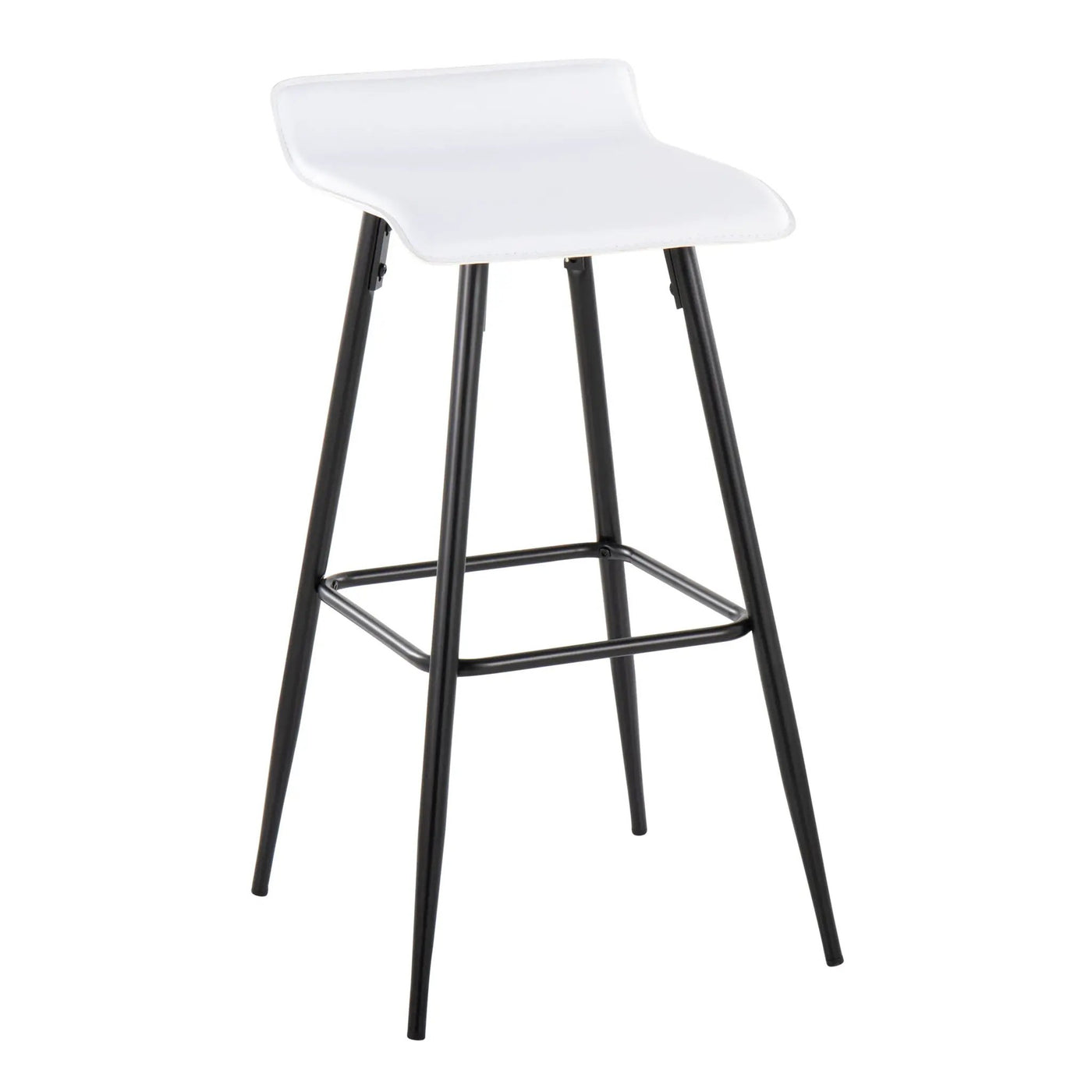 Ale - Contemporary Fixed-Height Bar Stool (Set of 2) by HouseOfZazla