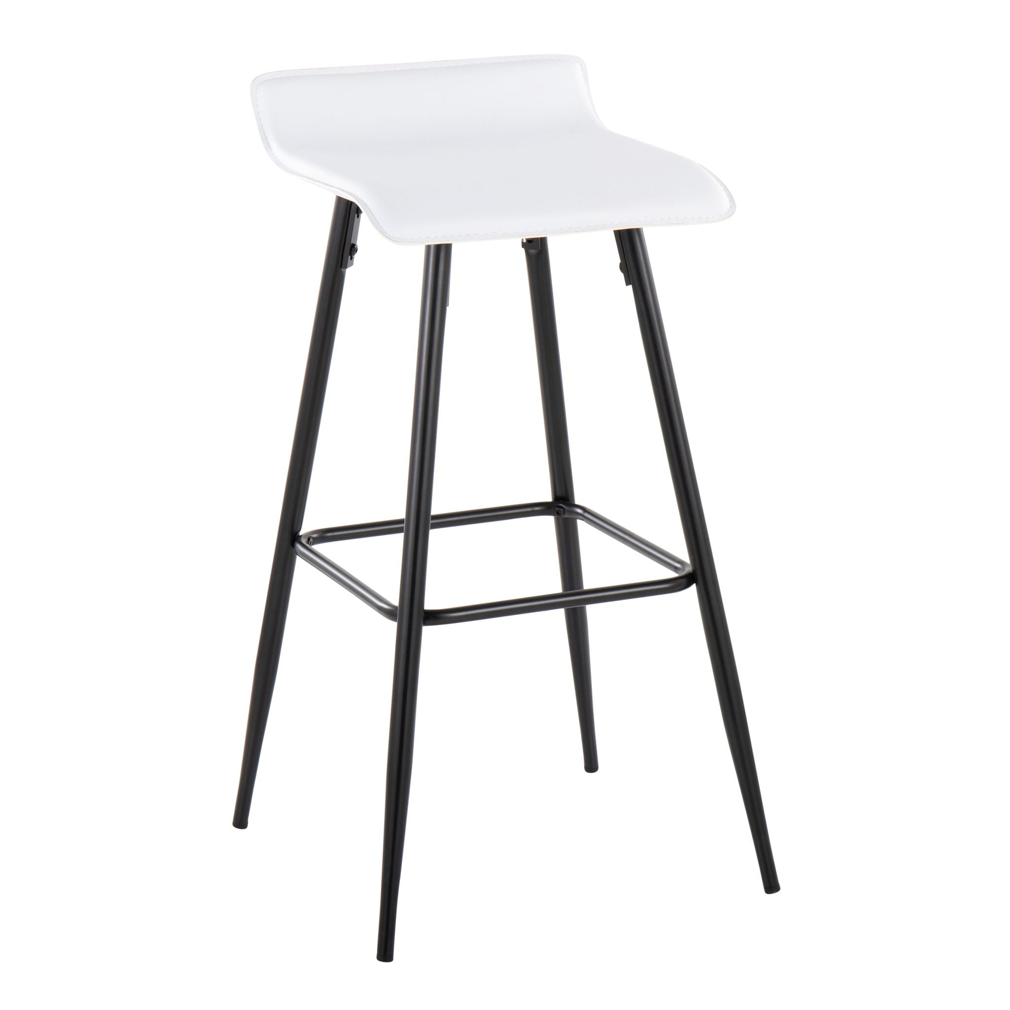 Ale - Contemporary Fixed-Height Bar Stool (Set of 2) by HouseOfZazla